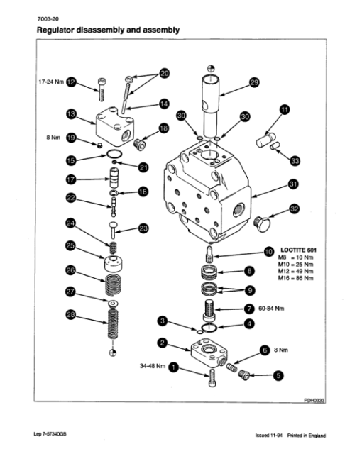 Case Poclain 688B, 888B Excavator Service Repair Manual - Image 5