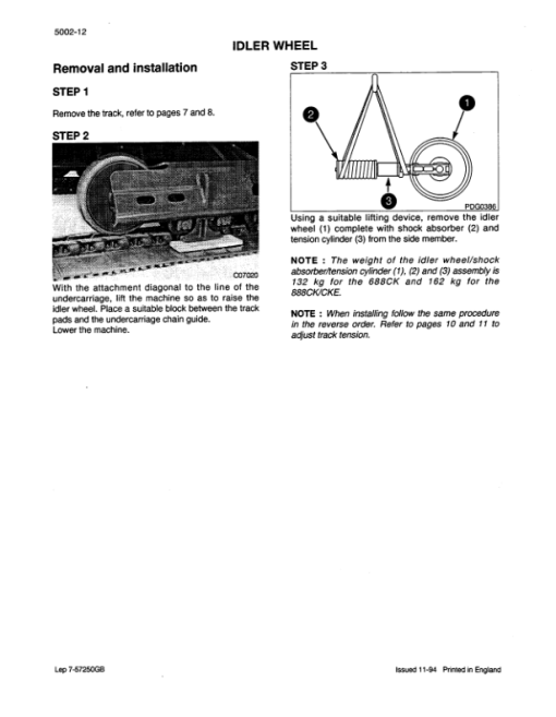 Case Poclain 688B, 888B Excavator Service Repair Manual - Image 2