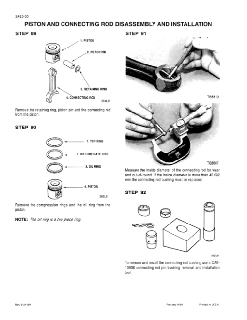 Case 9020B Excavator Service Repair Manual - Image 3