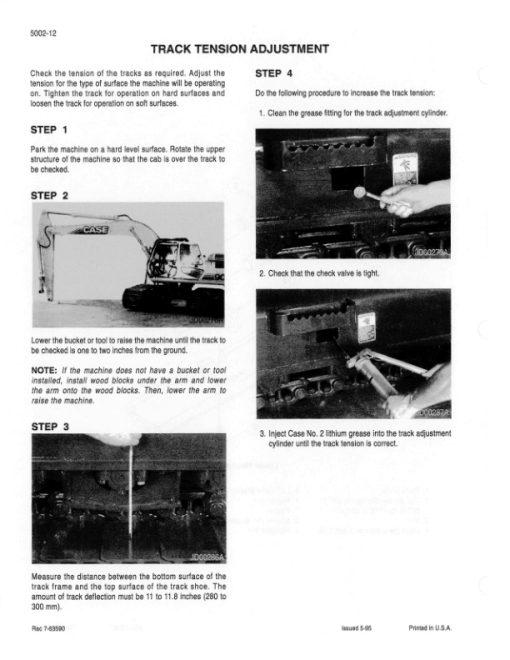 Case 9020B Excavator Service Repair Manual - Image 4