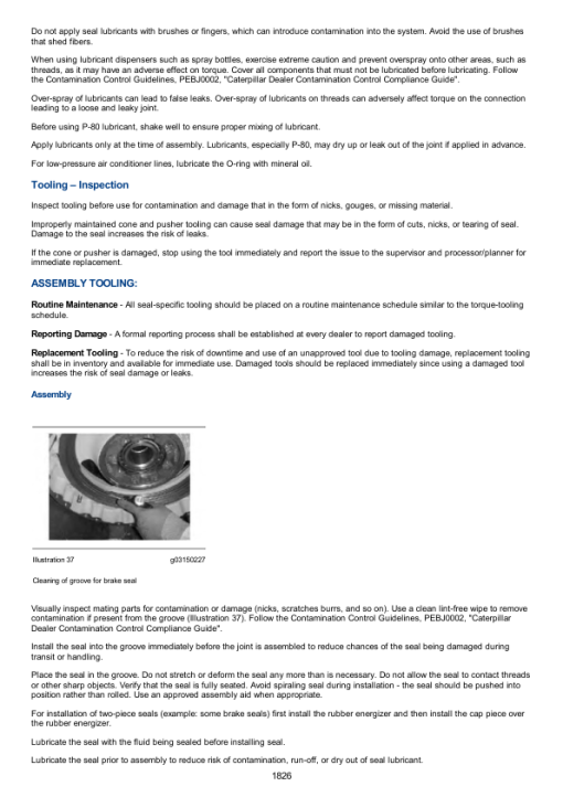 Caterpillar CAT 12H Motor Grader Service Repair Manual (CBK00001 and up) - Image 3