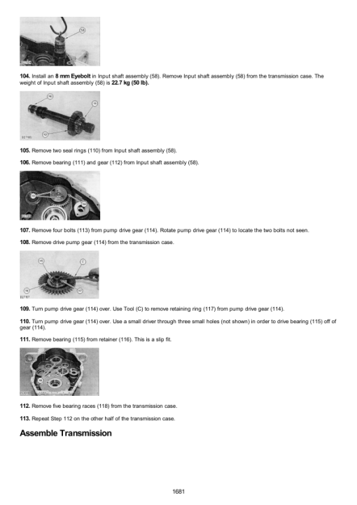 Caterpillar CAT 135H NA Motor Grader Service Repair Manual (3YK00001 and up) - Image 2