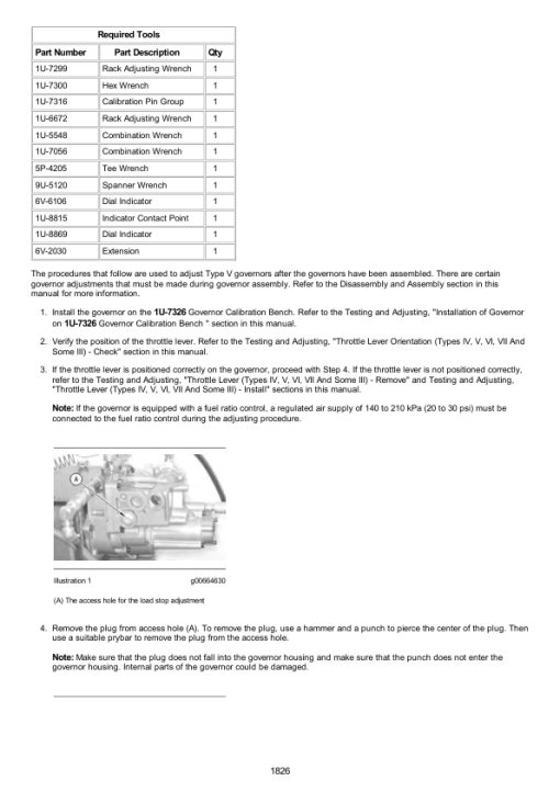 Caterpillar CAT 135H NA Motor Grader Service Repair Manual (3YK00001 and up) - Image 3