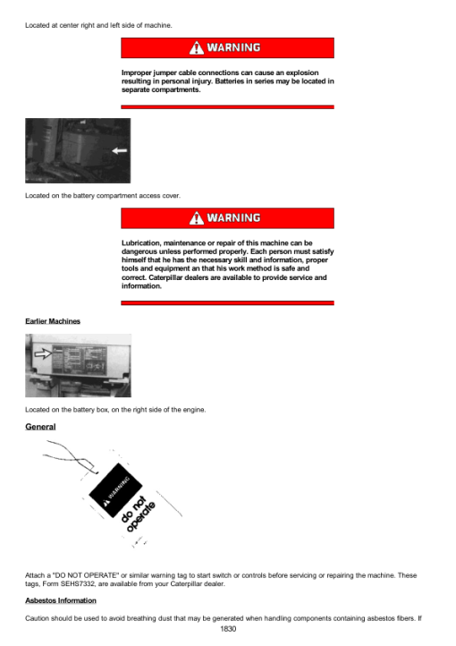 Caterpillar CAT 140G Motor Grader Service Repair Manual (13W00425 till 00740) - Image 3