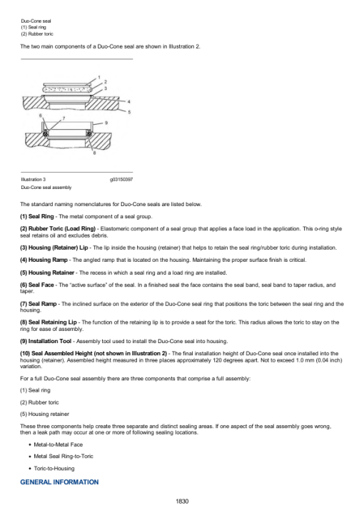 Caterpillar CAT 140G Motor Grader Service Repair Manual (72V04231 till 10333) - Image 3