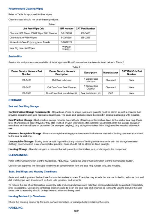 Caterpillar CAT 639D Wheel Scraper Service Repair Manual (88X00001 till 00699) - Image 2