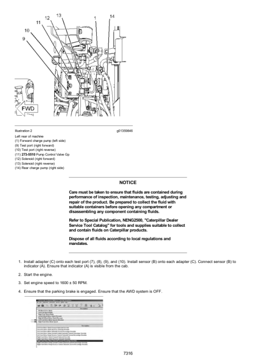 Caterpillar CAT 140M Motor Grader Service Repair Manual (B9G00001 and up) - Image 4