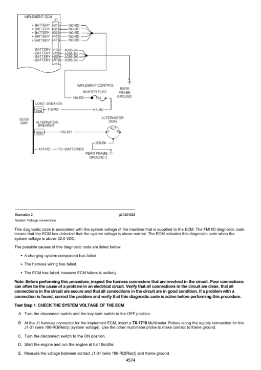 Caterpillar CAT 160M 2 Motor Grader Service Repair Manual (M9E00001 and up) - Image 3