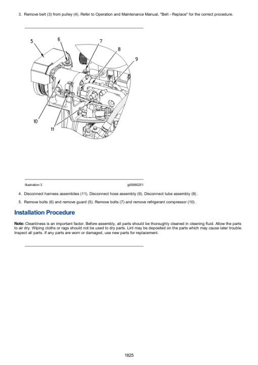 Caterpillar CAT 143H Motor Grader Service Repair Manual (APN00001 and up) - Image 2