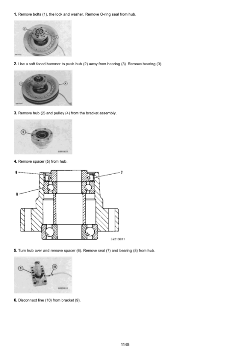 Caterpillar CAT 14G Motor Grader Service Repair Manual (96U00001 till 01097) - Image 2