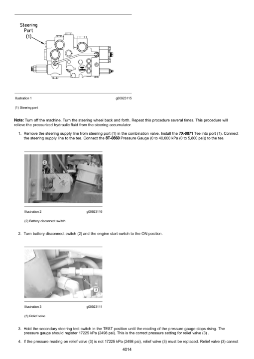 Caterpillar CAT 160H Motor Grader Service Repair Manual (ASD00001 and up) - Image 4