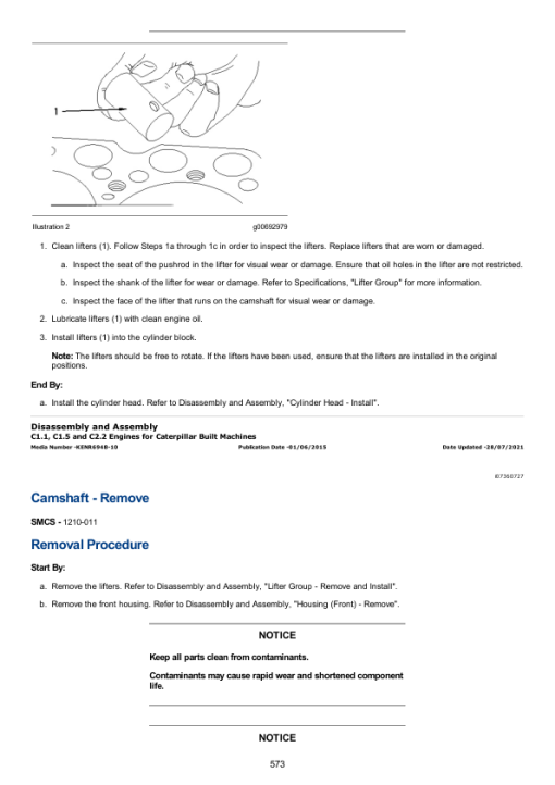 Caterpillar CAT 216B3 Skidsteer Loader Service Repair Manual (PWK00001 and up) - Image 4