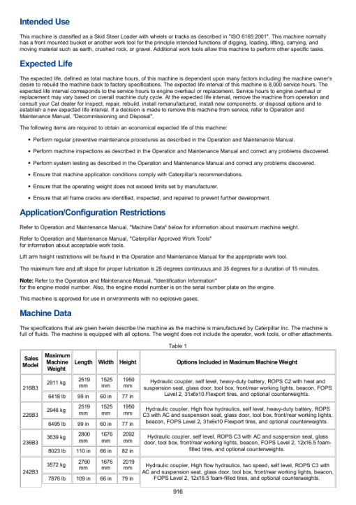 Caterpillar CAT 216B3 Skidsteer Loader Service Repair Manual (PWK00001 and up) - Image 5