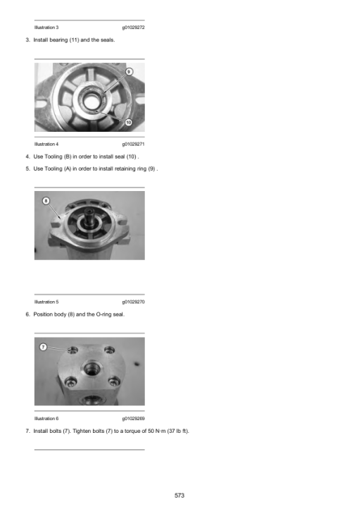 Caterpillar CAT 232B Skidsteer Loader Service Repair Manual (SCH00001 till 02474) - Image 5