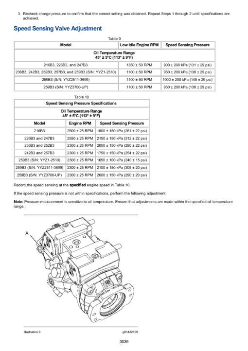 Caterpillar CAT 236B3 Skidsteer Loader Service Repair Manual (A9H00001 and up) - Image 3