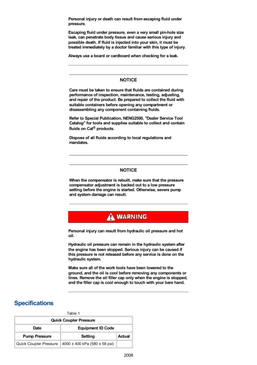 Caterpillar CAT 236D3 Skid Steer Loader Service Repair Manual (KXL00001 and up) - Image 2