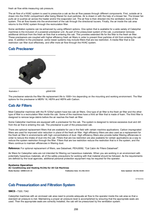 Caterpillar CAT 236D3 Skid Steer Loader Service Repair Manual (KXL00001 and up) - Image 3