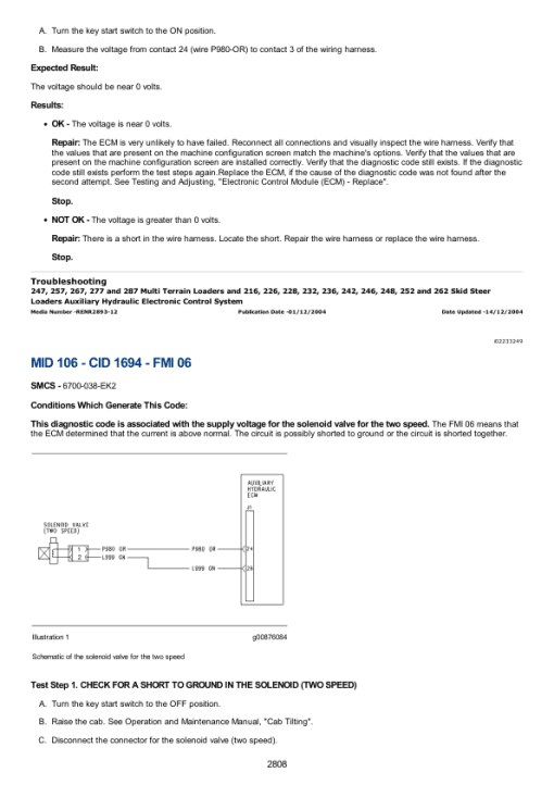 Caterpillar CAT 416C Backhoe Loader Service Repair Manual (1XR02184 till 02249) - Image 3