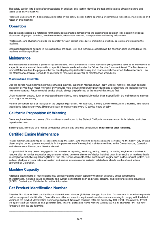 Caterpillar CAT 259D Compact Track Loader Service Repair Manual (FTL00001 and up) - Image 2