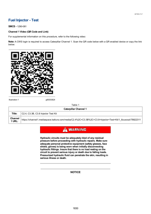 Caterpillar CAT 272D XHP Skidsteer Loader Service Repair Manual (SHY00001 and up) - Image 2