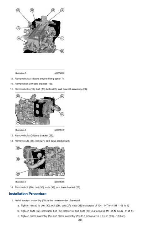 Caterpillar CAT 272D2 Skidsteer Loader Service Repair Manual (BL200001 and up) - Image 3