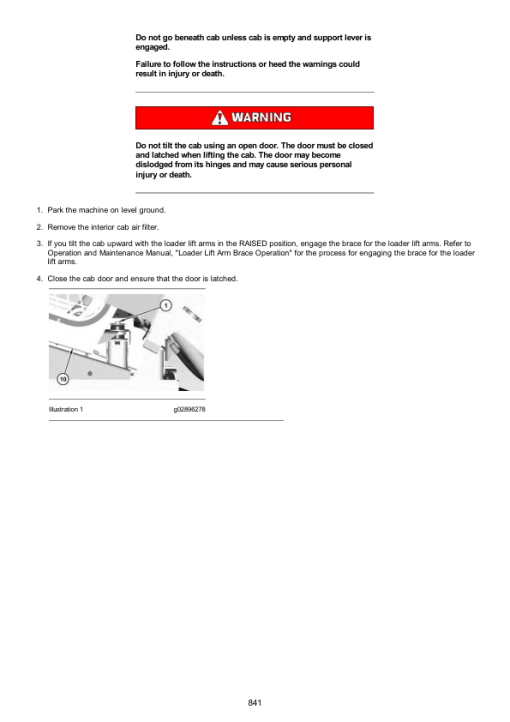 Caterpillar CAT 272D2 Skidsteer Loader Service Repair Manual (BL200001 and up) - Image 4