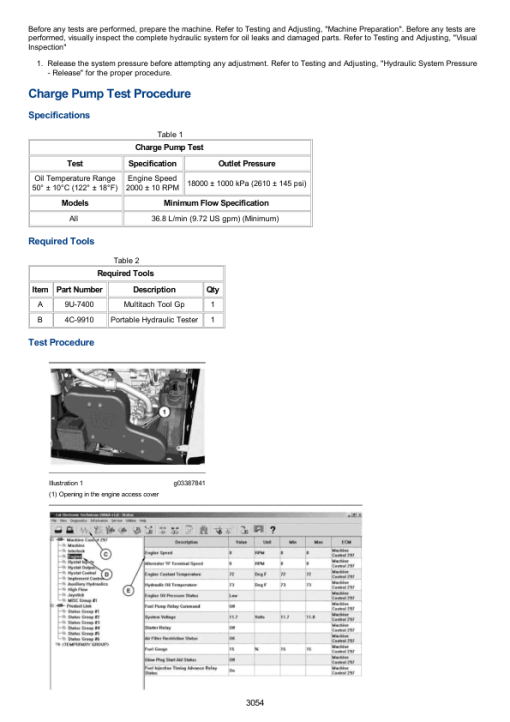 Caterpillar CAT 279D Compact Track Loader Service Repair Manual (PPT00001 and up) - Image 3