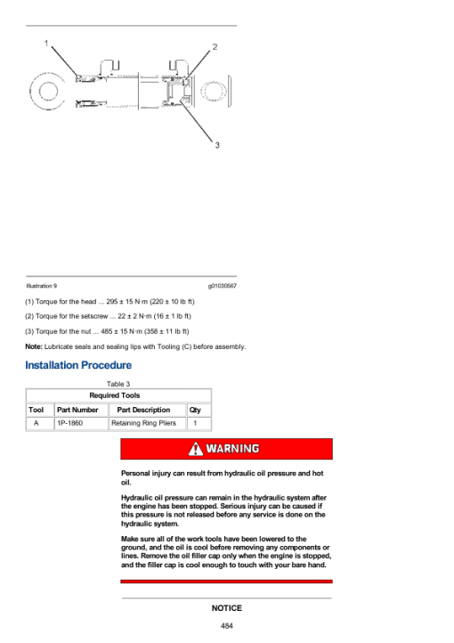 Caterpillar CAT 287 Multi Terrain Loader Service Repair Manual (CNY00001 and up) - Image 5