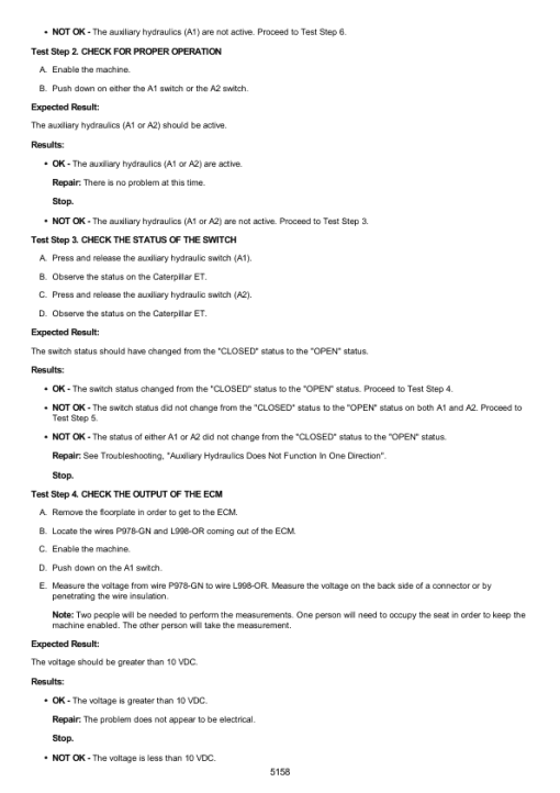 Caterpillar CAT 287C2 Multi Terrain Loader Service Repair Manual (SSB00001 and up) - Image 5