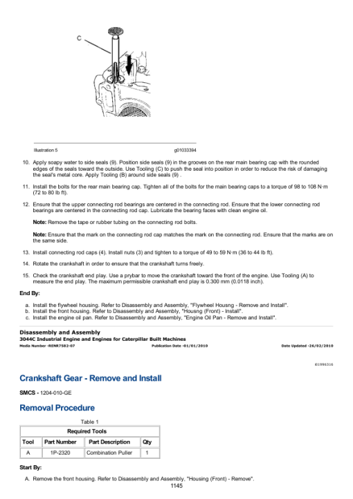 Caterpillar CAT 287C Multi Terrain Loader Service Repair Manual (MAS00001 and up) - Image 2