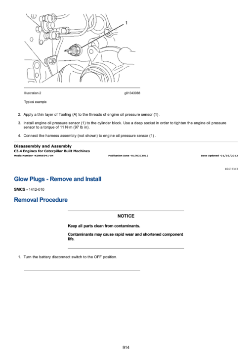 Caterpillar CAT 289C Compact Track Loader Service Repair Manual (JMP00001 and up) - Image 5