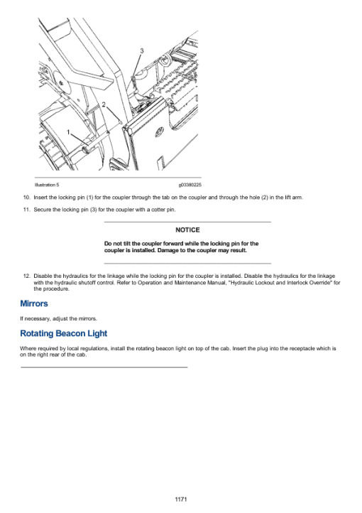 Caterpillar CAT 289D Compact Track Loader Service Repair Manual (TAW00001 and up) - Image 2