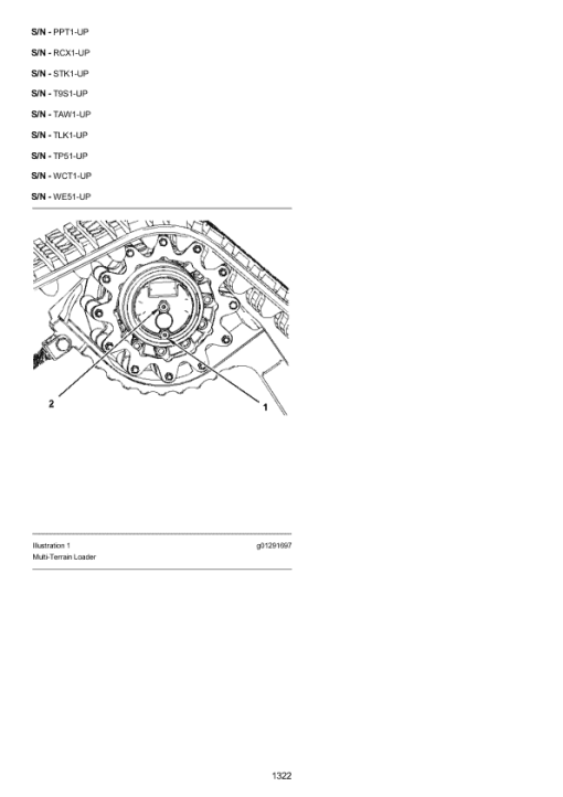 Caterpillar CAT 299D XHP Compact Track Loader Service Repair Manual (NLC00001 and up) - Image 2