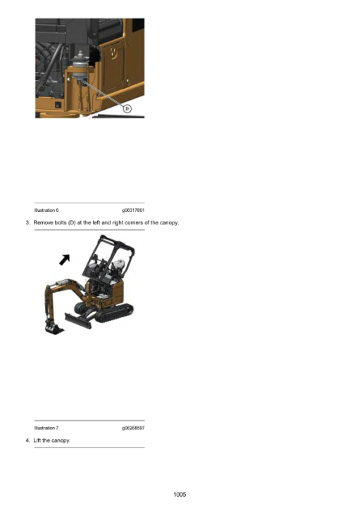 Caterpillar CAT 301.7CR Mini Hydraulic Excavator Service Repair Manual (JH700001 and up) - Image 2