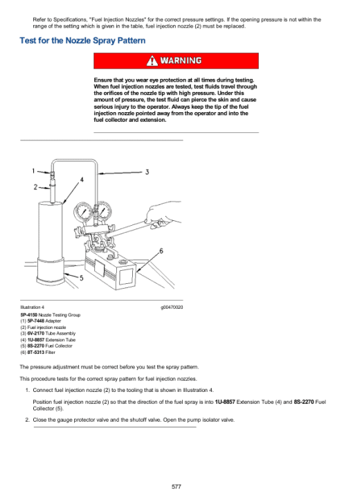 Caterpillar CAT 3013 Engine Machine Service Repair Manual (4ZW00001 and up) - Image 4