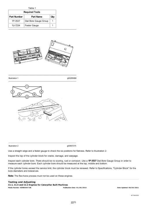 Caterpillar CAT 302 CR Mini Hydraulic Excavator Service Repair Manual (RHM00001 and up) - Image 5