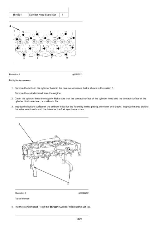 Caterpillar CAT 3024C Engine Machine Service Repair Manual (CSD00001 and up) - Image 5