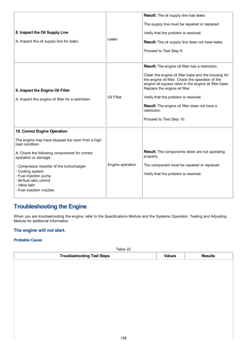 Caterpillar CAT 3034 Engine Machine Service Repair Manual (3NW00001 and up) - Image 3