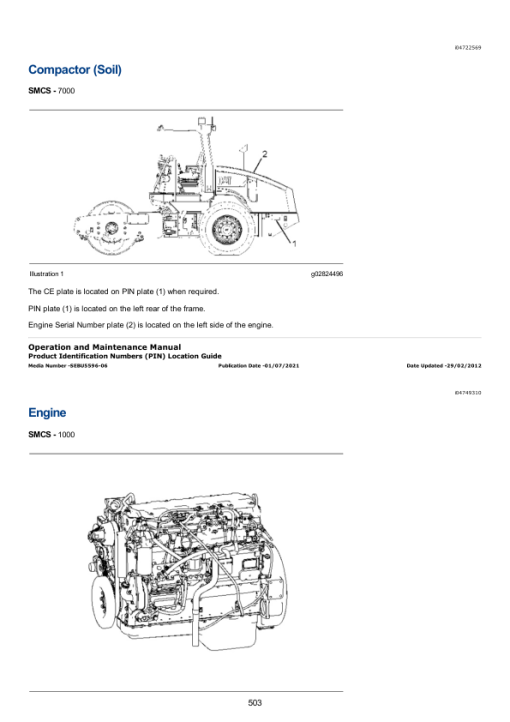 Caterpillar CAT 303E CR Mini Hydraulic Excavator Service Repair Manual (HHM00001 and up) - Image 4