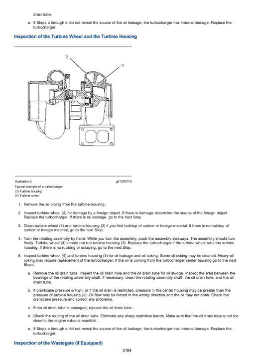 Caterpillar CAT 3044C Engine Machine Service Repair Manual (CJS00001 and up) - Image 3