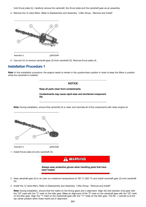 Caterpillar CAT 3044C Engine Machine Service Repair Manual (CJS00001 and up) - Image 4