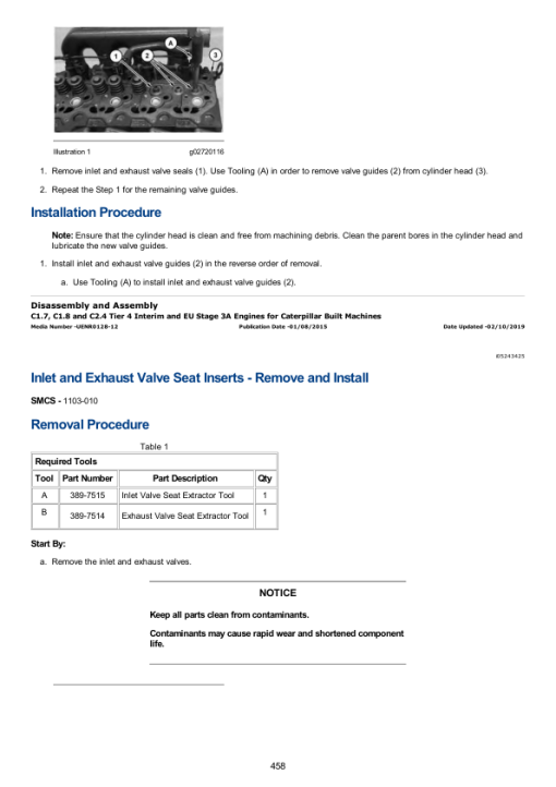 Caterpillar CAT 304E2CR Mini Hydraulic Excavator Service Repair Manual (FC200001 and up) - Image 5