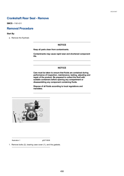 Caterpillar CAT 305.5E Mini Hydraulic Excavator Service Repair Manual (FKY00001 and up) - Image 4