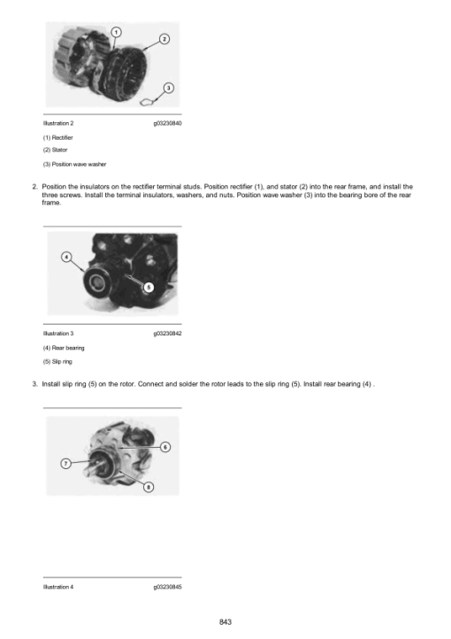 Caterpillar CAT 3054 Engine Service Repair Manual (5YS00001 and up) - Image 4