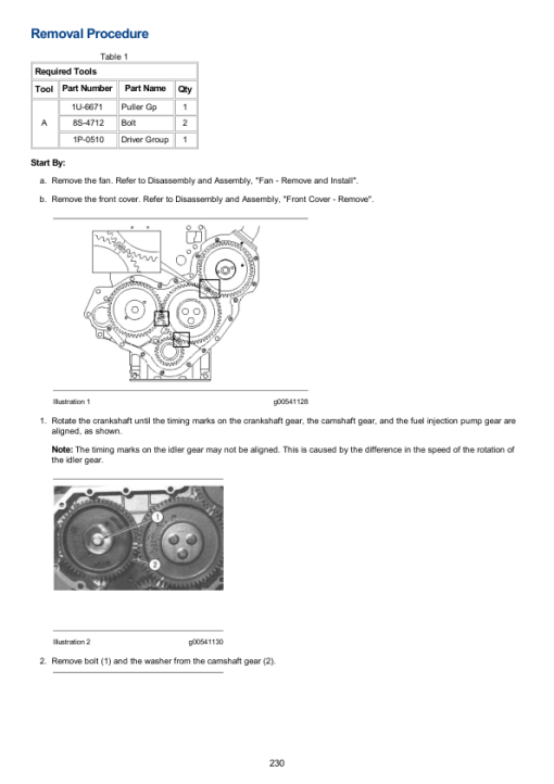 Caterpillar CAT 3054 Engine Service Repair Manual (6FK00001 and up) - Image 3