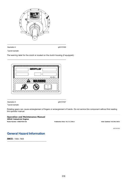 Caterpillar CAT D10T2 Track Type Tractor Service Repair Manual (JJW00001 and up) - Image 3