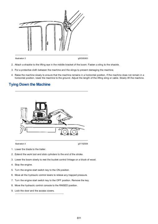 Caterpillar CAT 305E2 CR Mini Hydraulic Excavator Service Repair Manual (DF500001 and up) - Image 4