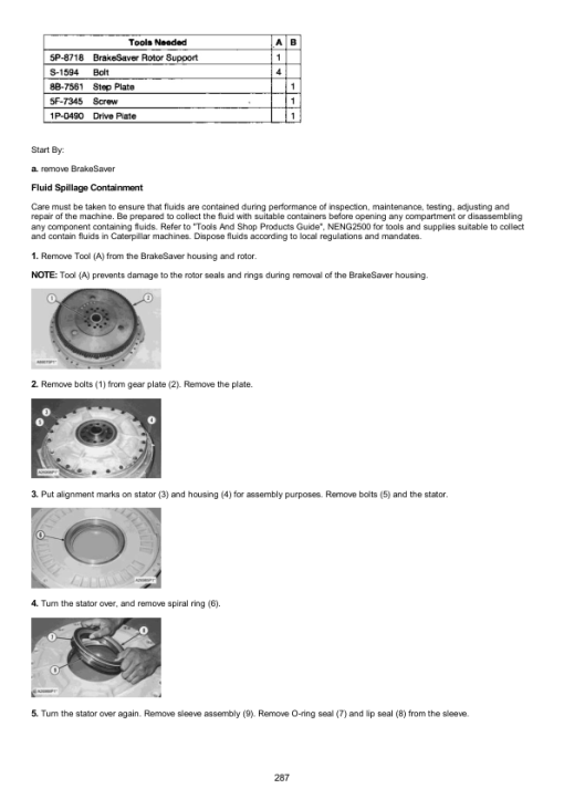 Caterpillar CAT 305E2CR Mini Hydraulic Excavator Service Repair Manual (PYR00001 and up) - Image 4