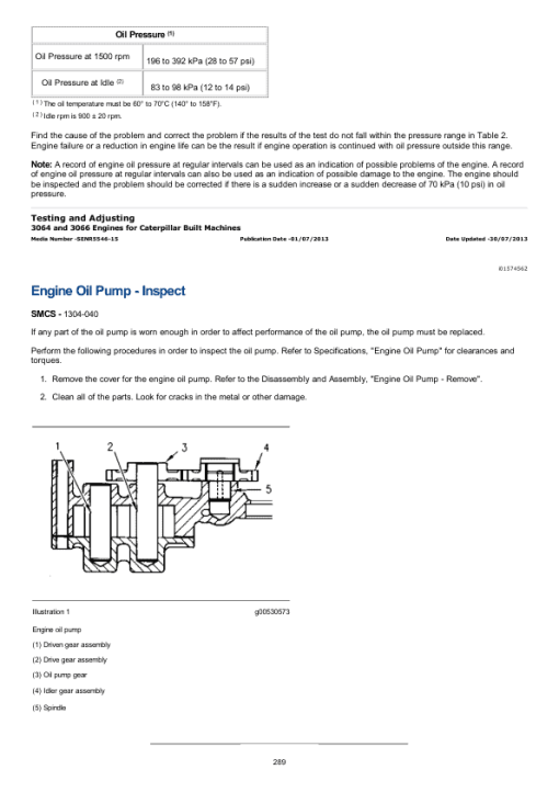 Caterpillar CAT 3056 Engine Machine Service Repair Manual (8XJ00001 and up) - Image 3