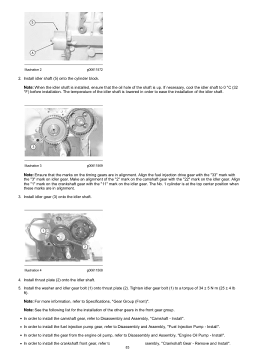 Caterpillar CAT 3056 Engine Machine Service Repair Manual (8XJ00001 and up) - Image 5